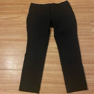 Black ankle dress pants
